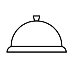 Fototapeta premium dessert of hotel and service property icons 
