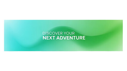 Obraz premium Text uncover your next adventure on a colorful background isolated on transparent background