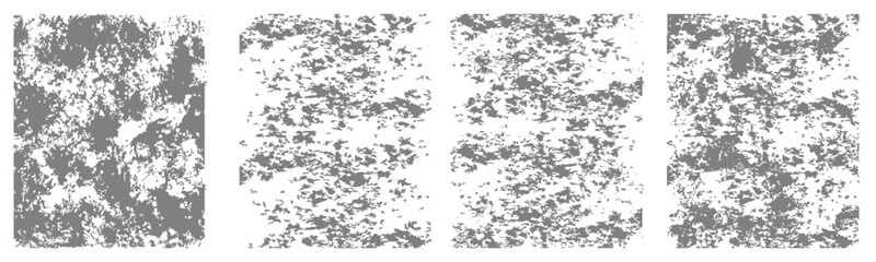 Fototapeta premium Grunge Urban Backgrounds set.Texture Vector.Dust Overlay Distress Grain ,Simply Place illustration over any Object to Create grungy Effect .abstract,splattered , dirty, texture for your design. etc