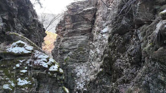 Waterfall in Samak Mountain, Chun-cheon city, Gangwon-do, South Korea
