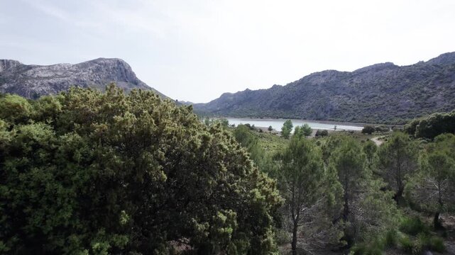 montagnes en drone &agrave; Majorque