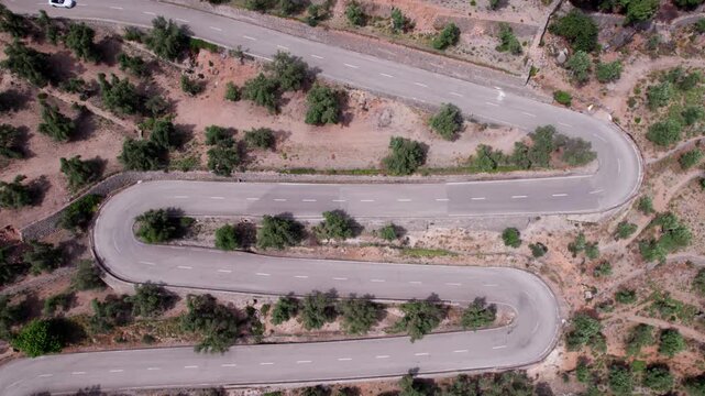 Route &agrave; Majorque en drone