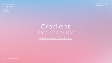 Modern Aesthetic Soft Pink and Peach Pastel Mesh Gradient Background , Elegant pink and peach blurred gradient background, perfect for aesthetic and minimal designs.