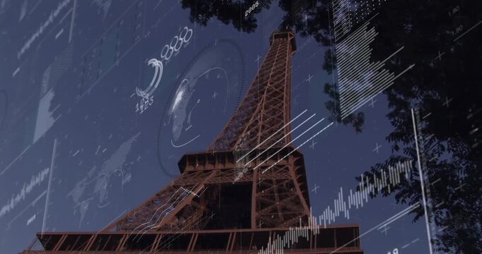 The eiffel tower is a global landmark and a symbol of paris