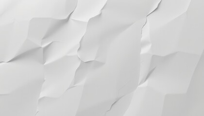 Obraz premium Textured White Crumpled Paper Background for Creative and Artistic Design Projects