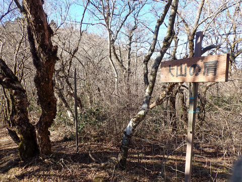 The hiking trail from Tsuchiyama Pass via Mount Oyama to Hadano Station