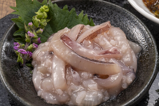 Delicious salted fish made with fresh squid
