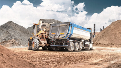  Construction Site Wheel Loader