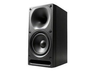 Fototapeta premium A simple audio device with a minimalist design, perfect for a presentation or podcast recording