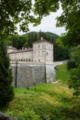 Naklejka premium Castello di Casotto in Garessio, Piedmont, Italy