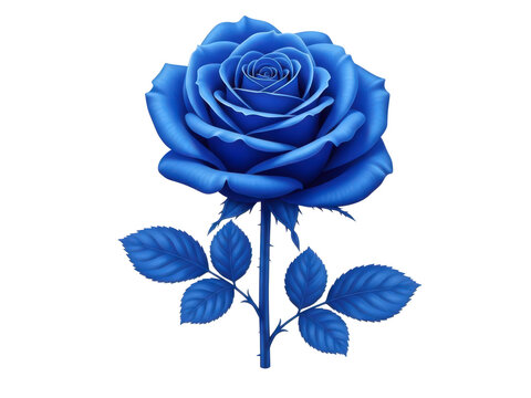 Single Blue Rose With Stem Images – Browse 10,643 Stock Photos
