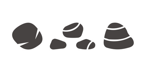 Abstract stones illustration
