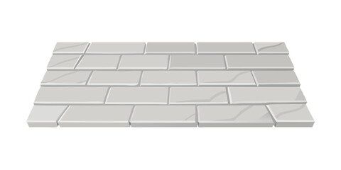 Modern subway tile backsplash