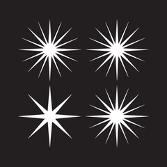 Fototapeta premium Abstract Light Effects Glow and Sparkle Background