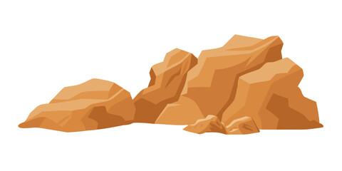 Rock formation illustration © RABBY