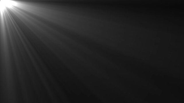 Abstract background with White and teal light beams shining from opposite corners. Glitter, shiny, bright, flare footage Isolated light rays animation, cc light rays on cc star bust .