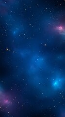 Fototapeta premium Stunning blue night sky illuminated by countless twinkling stars creating a breathtaking celestial spectacle.