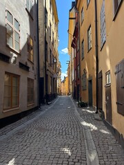landscape in Gamla Stan, Stockholm, Sweden