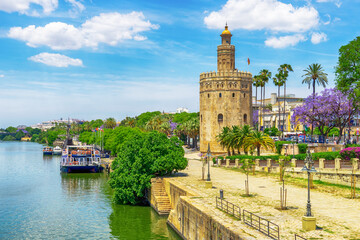 Golden Tower, Seville, Spain