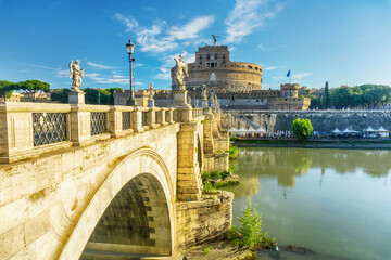 Cityscape of Rome, Italy
