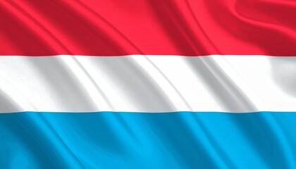 Fototapeta premium flag of Luxembourg