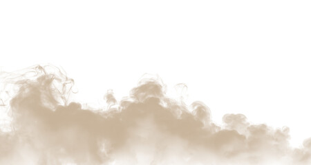 Obraz premium Dust, dirt, nature, smoke, PNG overlay effect with transparent background. Smoke overlay effect PNG with transparent background.