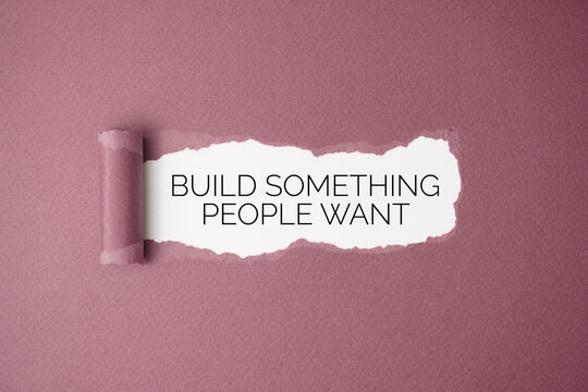 Build something people want