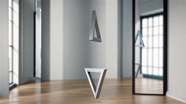 Ultra Cute Abstract Geometric Motion Video Backgrounds | Pastel Triangle Circle & Quadrilateral Shapes | Soft Dreamy Loop able 4K Stock Background Videos