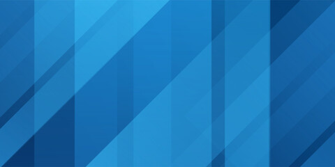 Obraz premium modern blue abstract background with elegant bright diagonal lines pattern