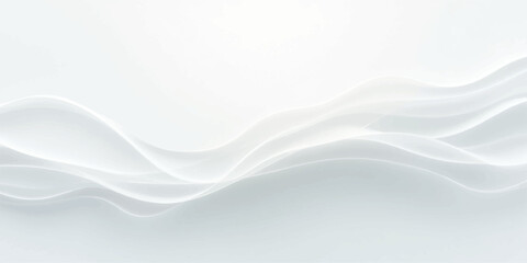 An abstract blue wave background features a flowing silk texture with soft liquid motion and smooth wavy curves for a modern vector wallpaper design