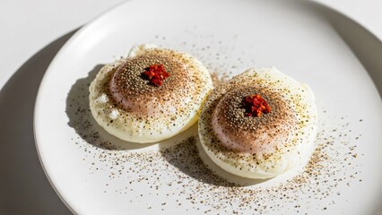 Delicious dessert treats on a plate