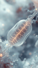 Obraz premium Synthetic Microorganism