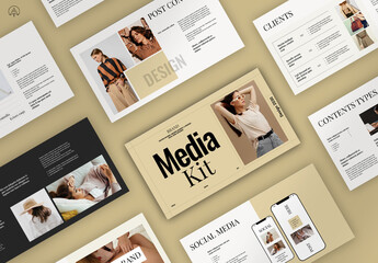 Media Kit Presentation Template