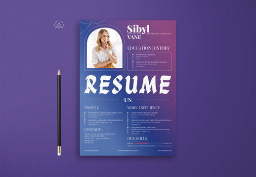 Professional Clean & Resume Template