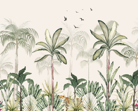 TROPICAL WILD FOREST IN THE FEILD 