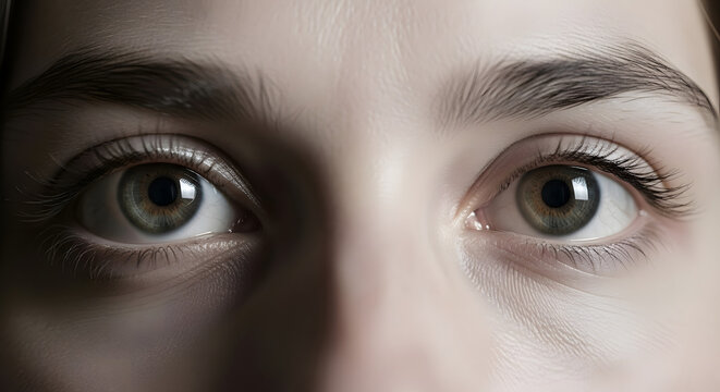Captivating Close-up of Expressive Eyes Revealing Depth of Emotion