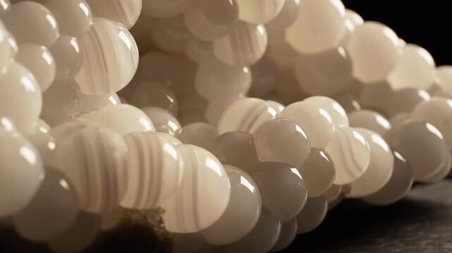 Creamy White Datolite Mineral Formation