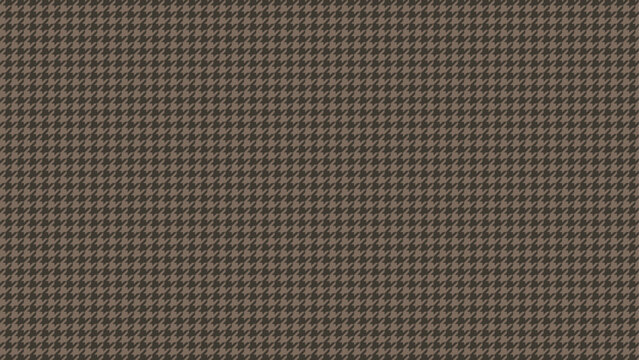 シンプルな茶色の千鳥格子のテクスチャ - トラッドなチェック柄パターンの背景素材 - 16:9