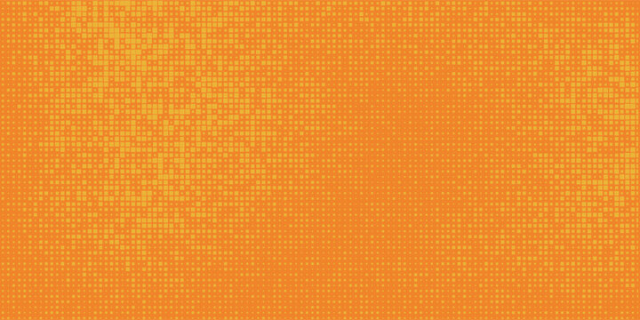 Abstract orange financial technology background, network pixel elements. Abstract science, technology and business background.