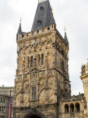 Fototapeta premium Historic building Powder tower in Prague Czech Republic