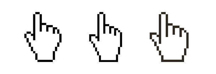 hands set, cursor 