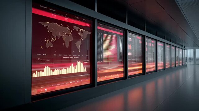 Dynamic visualization of IP address allocation on a transparent screen with flowing data streams emphasizing efficiency and fluidity in network management.