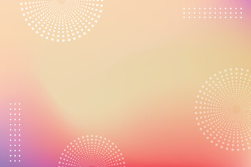 Colorful and soft gradient banner background