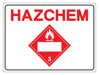 Hazard Chemical Blank Flammable Liquid Class 3 Symbol Sign ,Vector Illustration, Isolate On White Background Label .EPS10