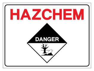 Obraz premium Hazard Chemical Danger Environmental Hazard Symbol Sign, Vector Illustration, Isolate On White Background, Label .EPS10