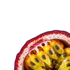 Close-up of Vibrant Dragon Fruit Exposing Bright Yellow Seeds