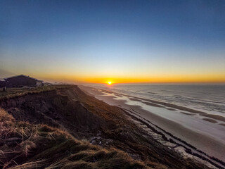 Obraz premium sunset on the beach