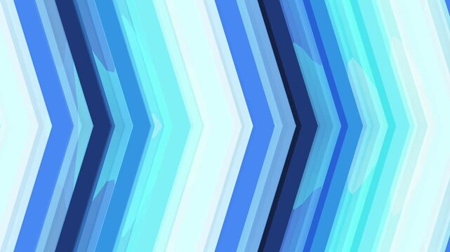 Azure Chevron Abstract: Cool Blue Geometric Arrow Pattern Background