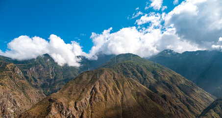 The high mountains in the Hengduan Range, eastern Qinghai-Tibet Plateau