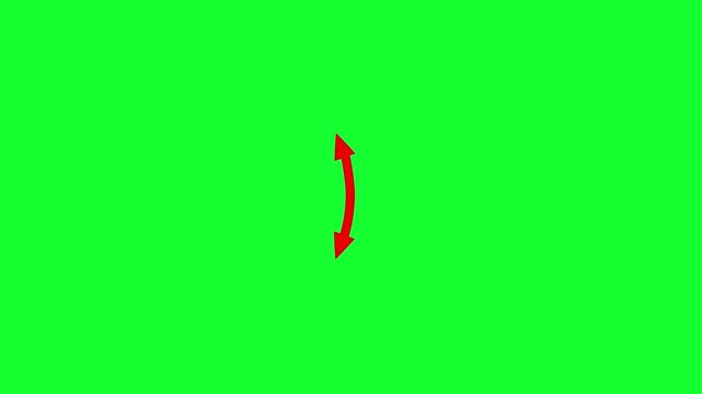 Angle size indication on green screen: acute angle and obtuse angle or reflex angle.